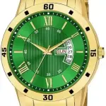 New Look Date & Day Function Gold Analog Watch For Men & Boys