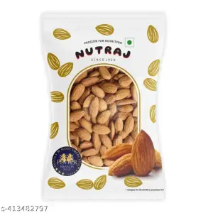 Nutraj California Almonds 200g | Badam Giri