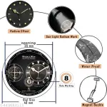 Chonograph Date Display Radium Dial Analoge Magnetic Belt Watch for Men C_18015