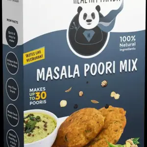 HEALTHY PANDA-400Gm-Masala Poori Atta-Bedmi poori atta-Ready to cook 100% Fresh & Natural