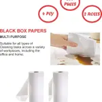 Kitchen Roll 4 Ply 100 Pulls Per Roll (Pack of 2)