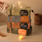 Dhadhis Luxury Face Tissue Boxes, 2 Ply, 100 Sheets Each Box