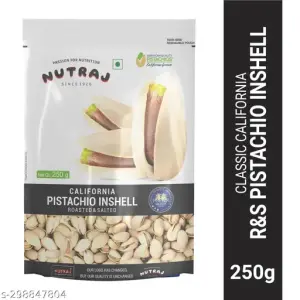 Nutraj Classic California Pistachio Inshell R & S 250gm